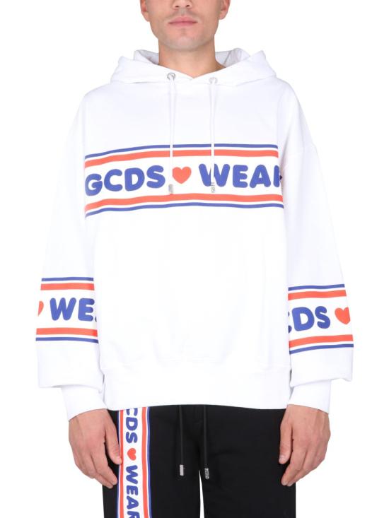  지씨디에스 탑 CC94M021505 01 WHITE - GCDS