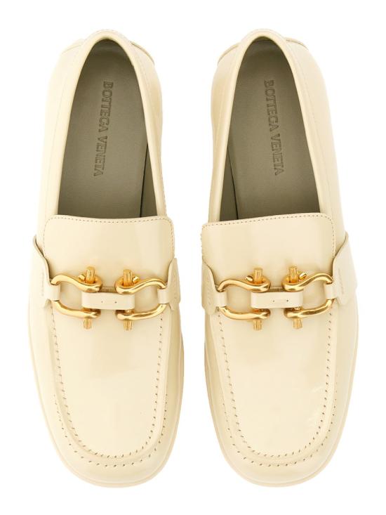  보테가베네타 플랫 슈즈 708902 V28R09311 WHITE - BOTTEGA VENETA