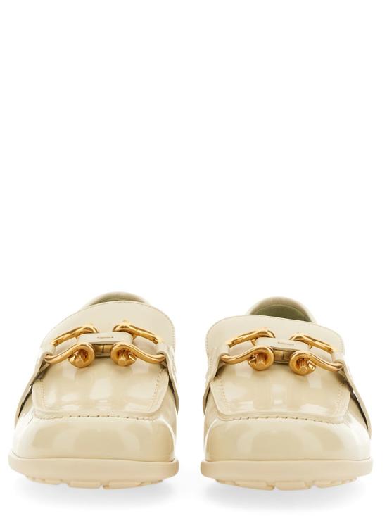  보테가베네타 플랫 슈즈 708902 V28R09311 WHITE - BOTTEGA VENETA