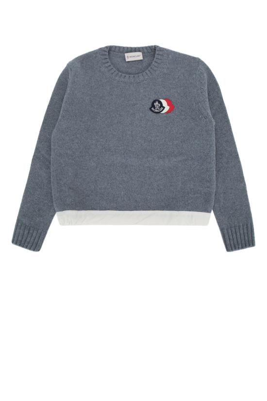 26FW [키즈] 몽클레어 니트/스웻셔츠 L29549C00003M4281 988 DARKGREY