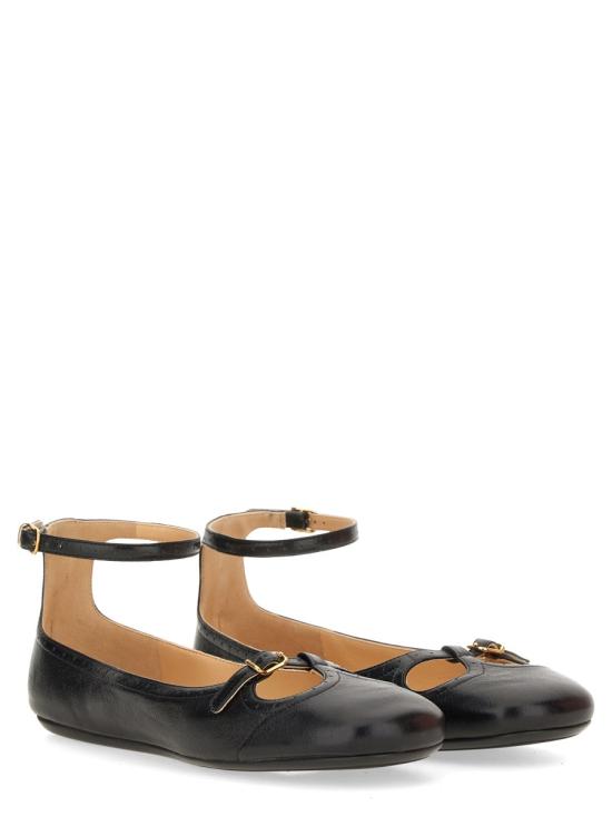 25FW 끌로에 플랫 슈즈 25W13XUN 001 BLACK - CHLOE