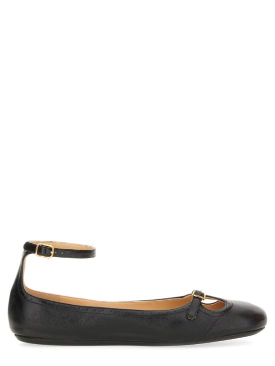 25FW 끌로에 플랫 슈즈 25W13XUN 001 BLACK