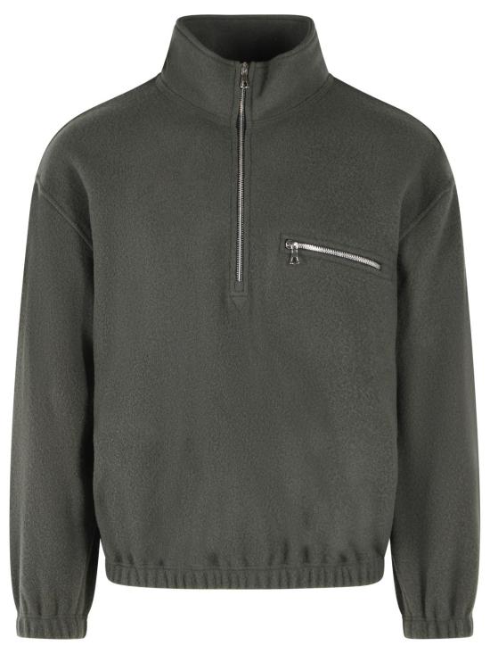 26FW 리에르 긴팔 티셔츠 NFL1 X02TAUPE FLEECE Brown