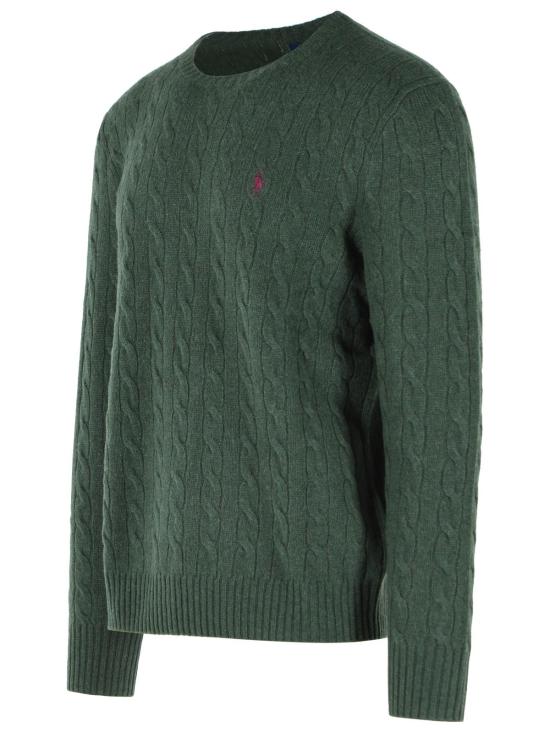 26FW 폴로 랄프로렌 케이블 니트 스웨터 710876762507 Green - POLO RALPH LAUREN