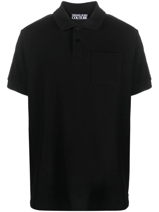  베르사체 폴로 티셔츠 75GAGF11CJ06F899 Black