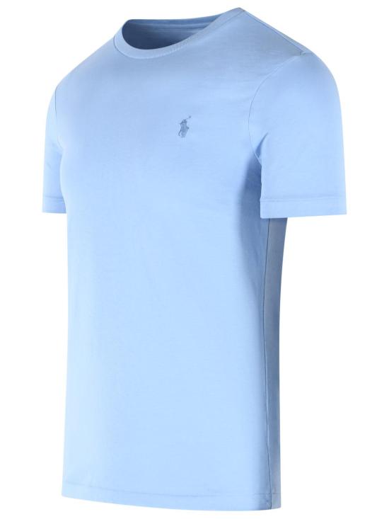 26FW 폴로 랄프로렌 포니로고 자수 반팔 티셔츠 710671438547 Light Blue - POLO RALPH LAUREN