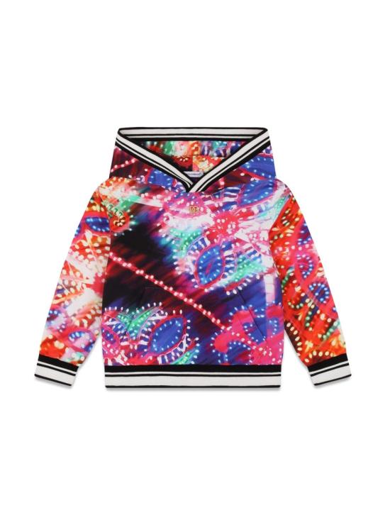  돌체앤가바나 후드 티셔츠 L4JWDRK G7CM9HH3OF MULTICOLOR