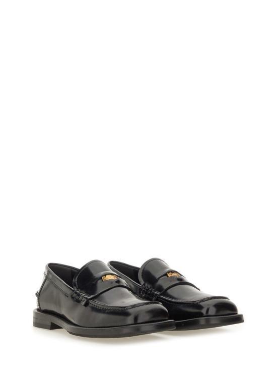 25FW 모스키노 플랫 슈즈 MA10423M1N MJ0000 BLACK