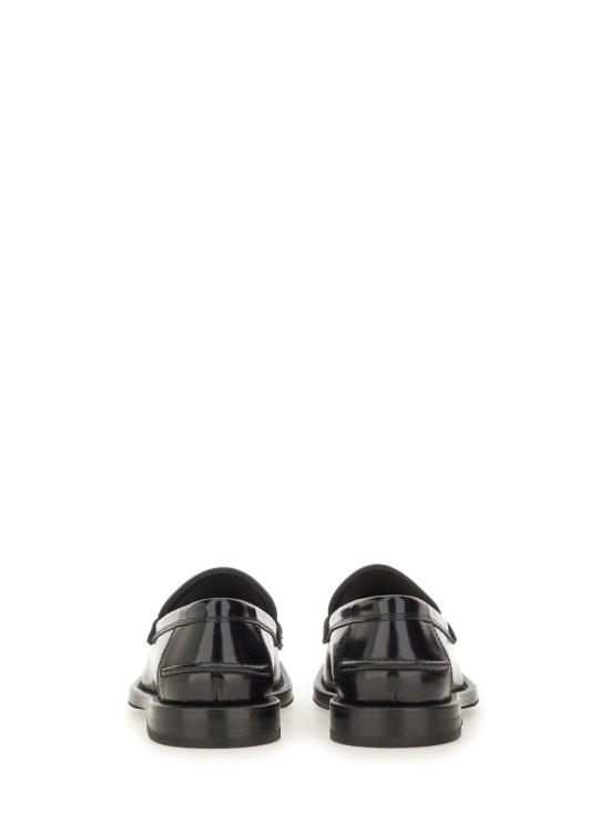 25FW 모스키노 플랫 슈즈 MA10423M1N MJ0000 BLACK - MOSCHINO