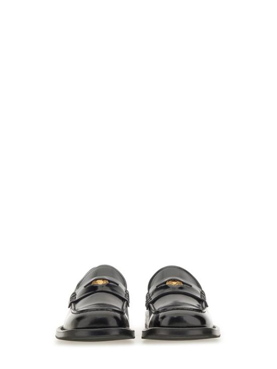 25FW 모스키노 플랫 슈즈 MA10423M1N MJ0000 BLACK - MOSCHINO