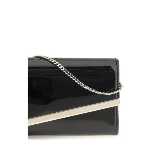 26FW 지미추 지갑 JIJ000157030BLACKLIGHTBB - JIMMY CHOO