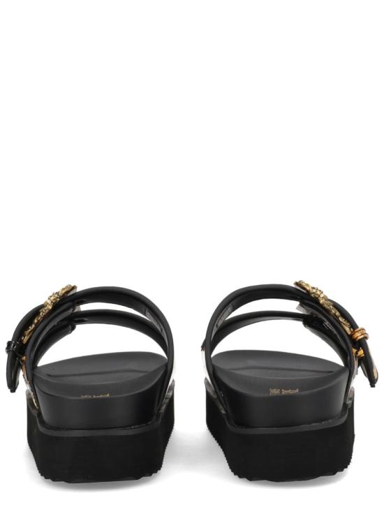 26SS 베르사체 바로크 버클 아리조나 샌들 80VA3SM1 ZS366G89 BLACK - VERSACE