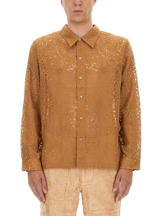  세퍼 셔츠 PREFW23MAUITER TERRACOTTA BROWN - SEFR
