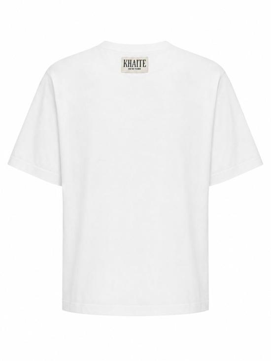 26FW 케이트 폴로 티셔츠 2196138 W138100 WHITE - KHAITE