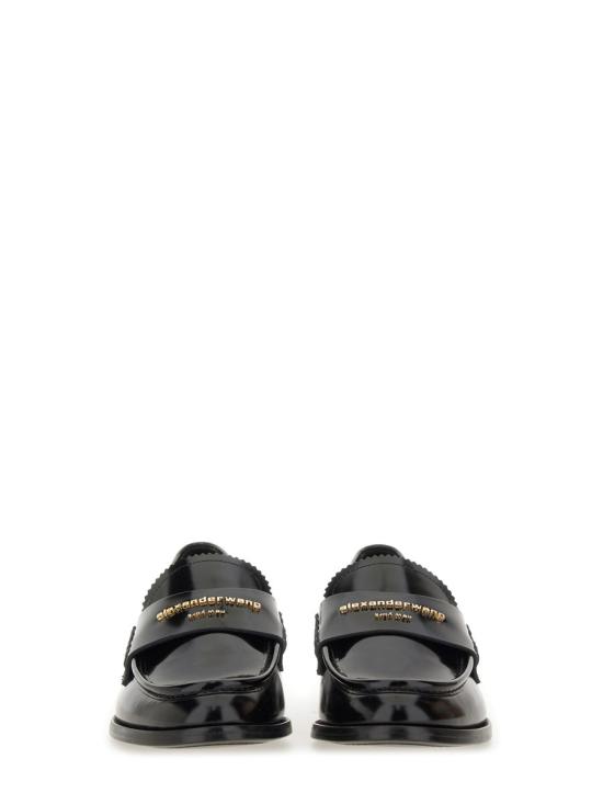 25FW 알렉산더 왕 플랫 슈즈 30321F011 001 BLACK - ALEXANDER WANG
