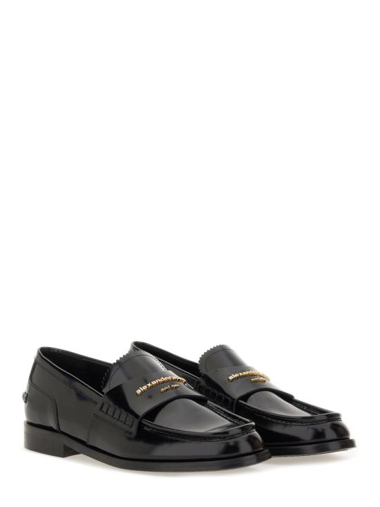 25FW 알렉산더 왕 플랫 슈즈 30321F011 001 BLACK