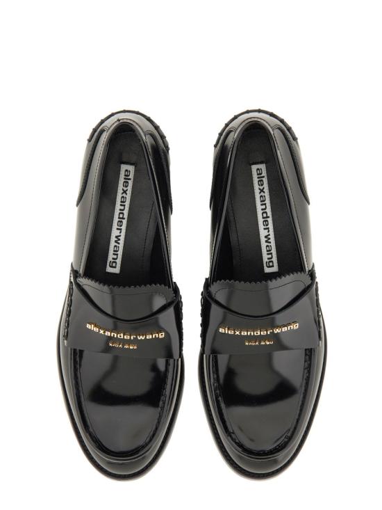 25FW 알렉산더 왕 플랫 슈즈 30321F011 001 BLACK - ALEXANDER WANG