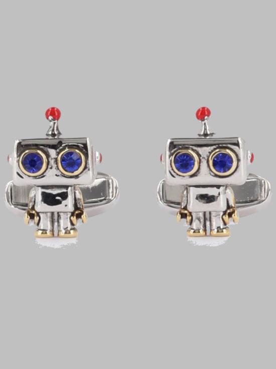 26FW 폴 스미스 커프스 링크/타이 홀더 M1A CUFF WROBOT 82 SILVER