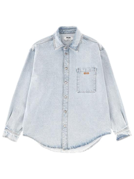 25FW 엠에스지엠 셔츠 3940ME232L 25759284 BLUE - MSGM