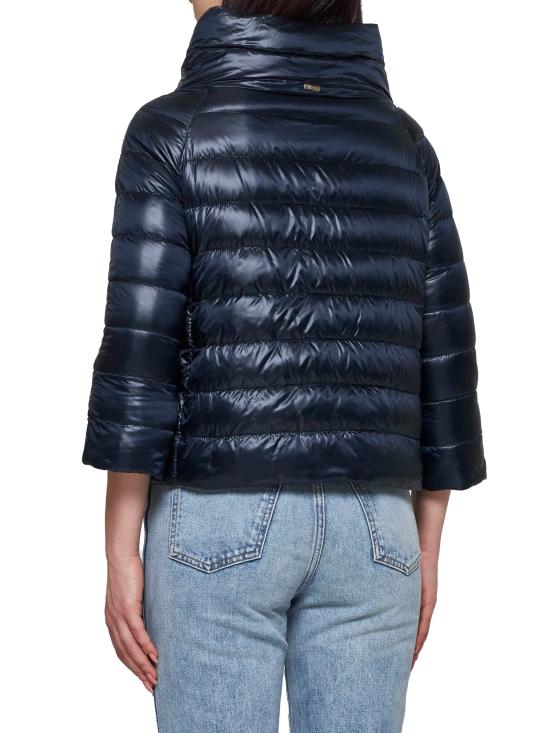 26FW 에르노 소피아 레귤러 핏 케이프 다운 자켓 PI0046DIC12017Z9200 NAVY - HERNO