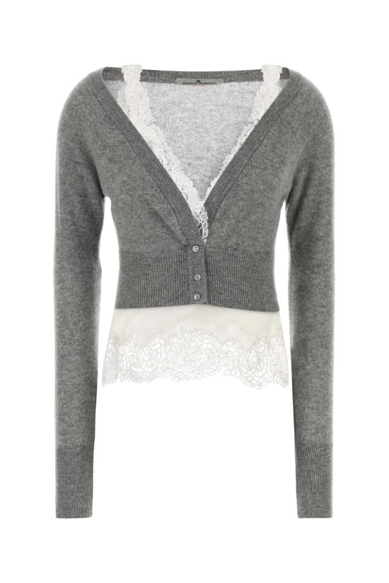 26FW 에르마노 설비노 스웨터 D492N300APPYU N1704 Grey