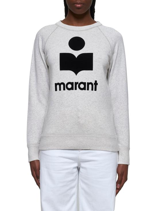26FW 이자벨마랑에뚜왈 밀리니 코튼 스웨트셔츠 SW0160FAA1M07E23EC BEIGE - ISABEL MARANT ETOILE