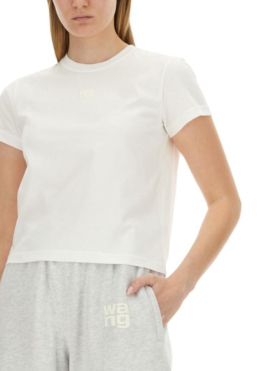 26SS 티바이알렉산더왕 폴로 티셔츠 4CC3241521 100 WHITE