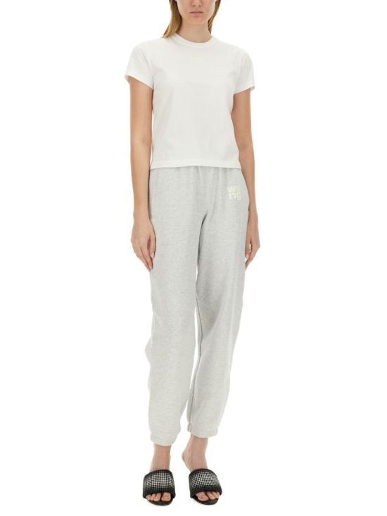 26SS 티바이알렉산더왕 폴로 티셔츠 4CC3241521 100 WHITE - T BY ALEXANDER WANG