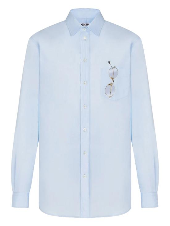 26SS 모스키노 셔츠 02250531 1293 BLUE - MOSCHINO