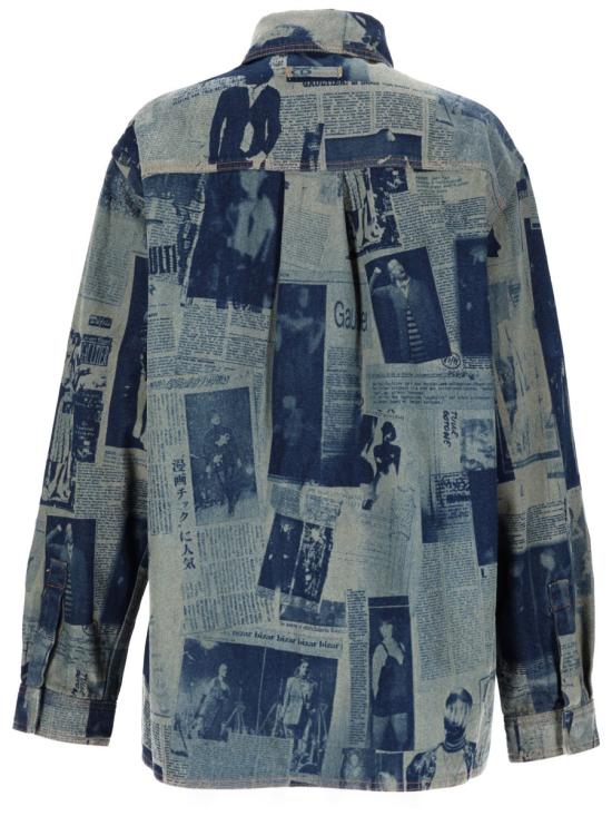 26SS 장 폴 고티에 셔츠 ST045 D0275568 BLUE - JEAN PAUL GAULTIER
