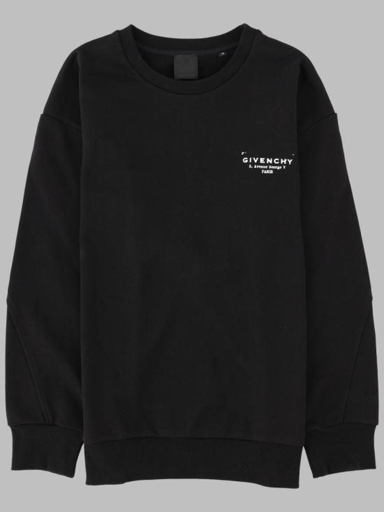 26SS 지방시 긴팔 티셔츠 H31098K 09B BLACK