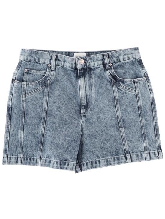 26SS 이자벨마랑에뚜왈 데님 숏팬츠 SH0274FA D1H02E30LU BLUE