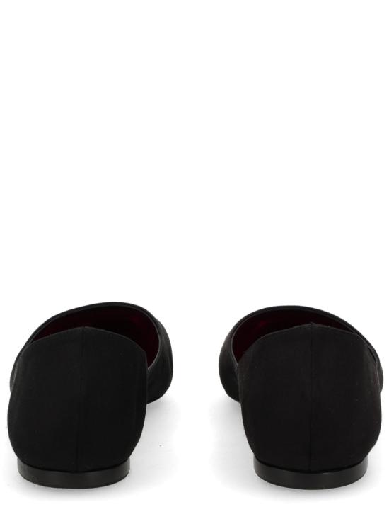 25FW 생로랑 루 플랫 841286 9QN001000 BLACK - SAINT LAURENT
