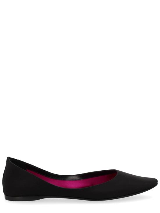 25FW 생로랑 루 플랫 841286 9QN001000 BLACK - SAINT LAURENT