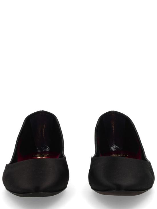 25FW 생로랑 루 플랫 841286 9QN001000 BLACK - SAINT LAURENT