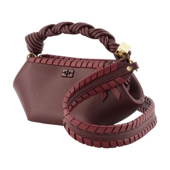 26FW 가니 가방 GAN026347 BURGUNDY - GANNI