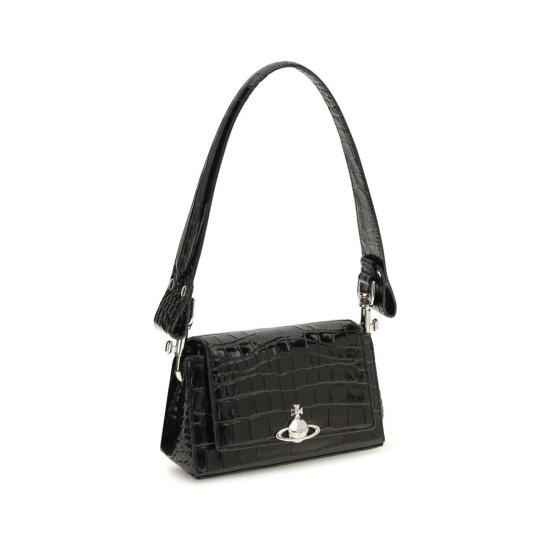 26FW 비비안웨스트우드 헤이즐 스몰 숄더백 VI4603000WWL0098N401BB BLACK - VIVIENNE WESTWOOD