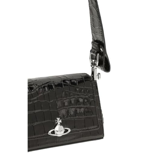 26FW 비비안웨스트우드 헤이즐 스몰 숄더백 VI4603000WWL0098N401BB BLACK - VIVIENNE WESTWOOD