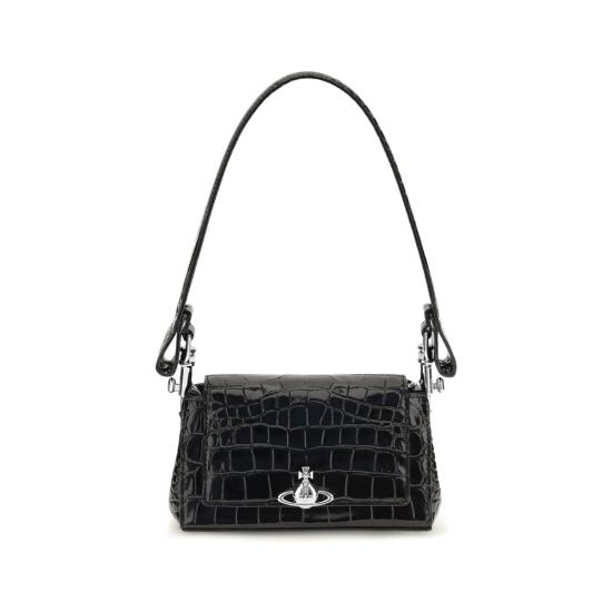 26FW 비비안웨스트우드 헤이즐 스몰 숄더백 VI4603000WWL0098N401BB BLACK