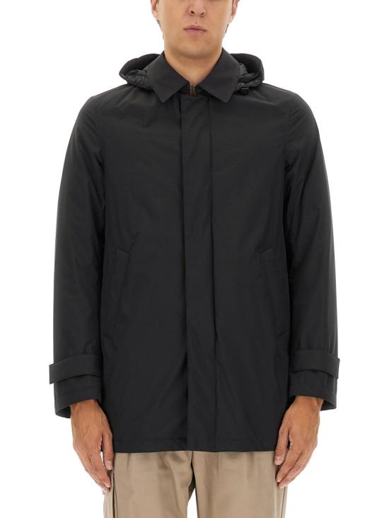 25FW 에르노 투레이어 윈드스토퍼 롱 파카 PI001242U 128409300 BLACK
