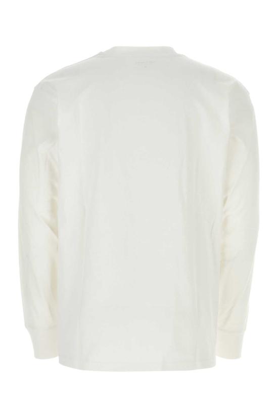 26FW 칼하트 WIP 아메리칸 스크립트 롱슬리브 티셔츠 I029955 02XX WHITE - CARHARTT WIP