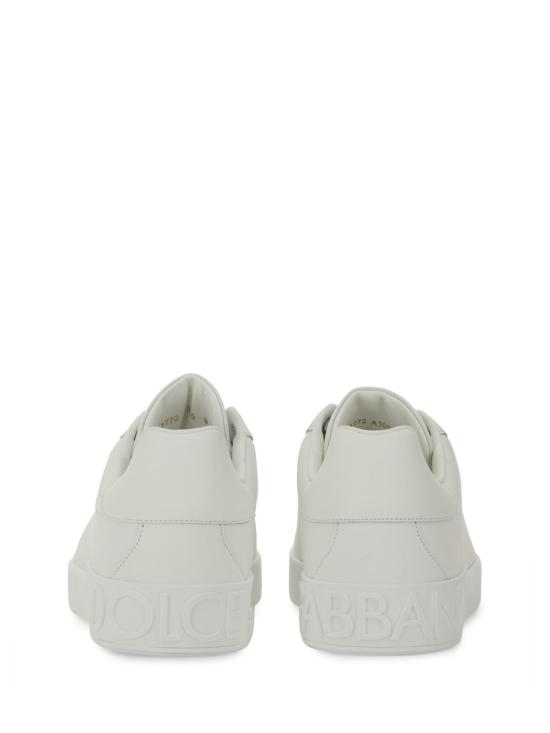 26FW 돌체앤가바나 카프스킨 포르토피노 스니커즈 CS1772 A106580001 WHITE - DOLCE & GABBANA