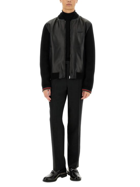  구찌 테일러드 트라우저 814299 Z7AMR1000 BLACK - GUCCI