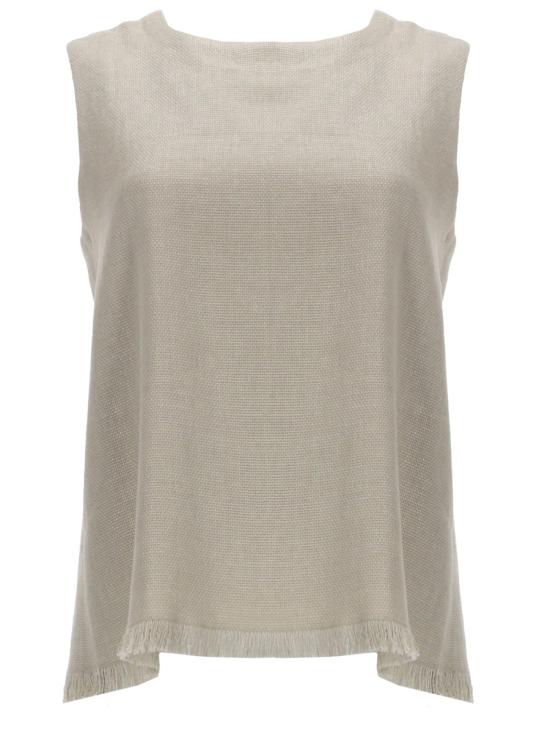 26SS 에스막스마라 민소매 티셔츠 2619161053600 40236 BEIGE - 'S MAX MARA