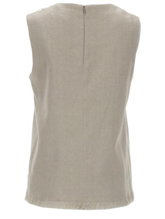 26SS 에스막스마라 민소매 티셔츠 2619161053600 40236 BEIGE