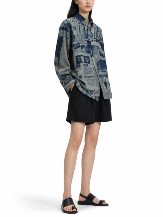 26SS 장 폴 고티에 셔츠 ST045 D0275568 BLUE - JEAN PAUL GAULTIER