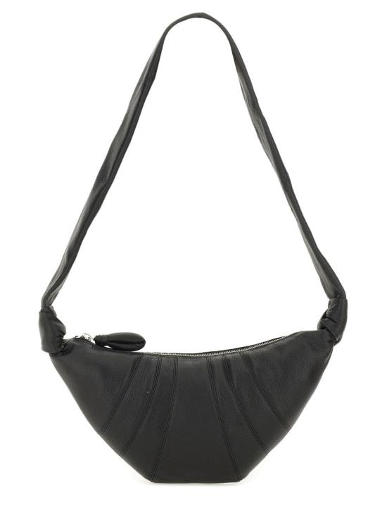 26FW 르메르 크루아상 레더 숄더백 BG0003 LL0018BK999 BLACK - LEMAIRE