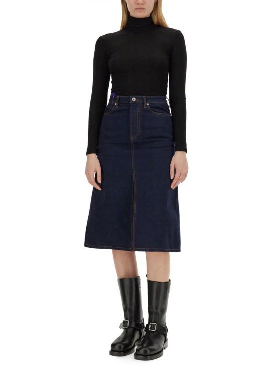  버버리 스커트 8080783 A1503 BLUE - BURBERRY
