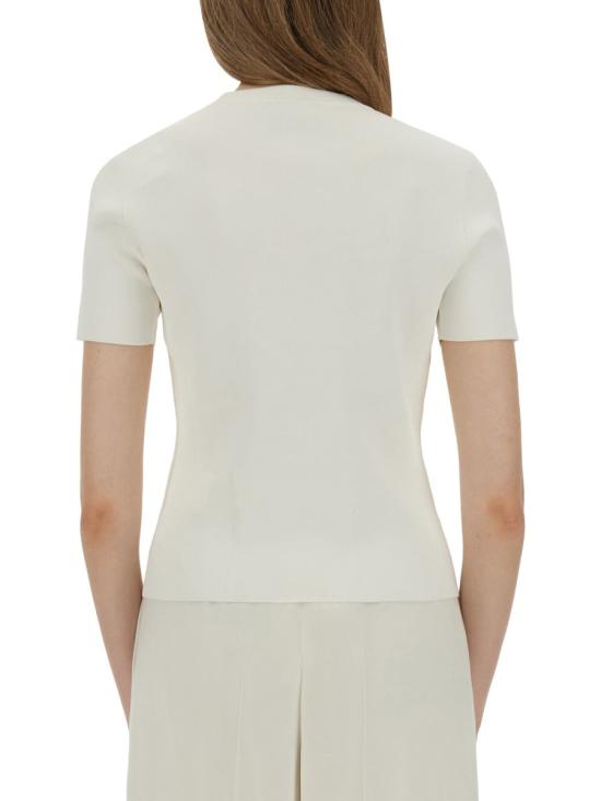 25FW 막스마라 폴로 티셔츠 2521366068600 005001 WHITE