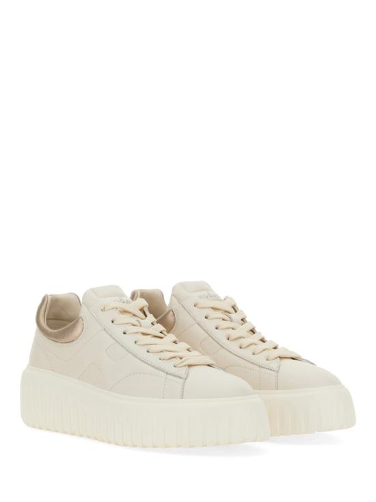 25FW 호간 H-스트라이프 스니커즈 HXW6450FC60 KU00GAN BEIGE